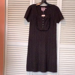 Juicy Couture black knitted dress size L